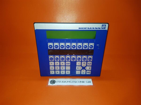 LAUER PCSplus Profibus - DP control panel PCS 095p  / *Version: PG 195.203.3