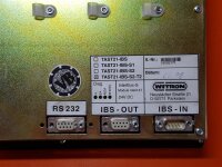 Witron TAST21-IBS-S2-T2 Control panel / Display