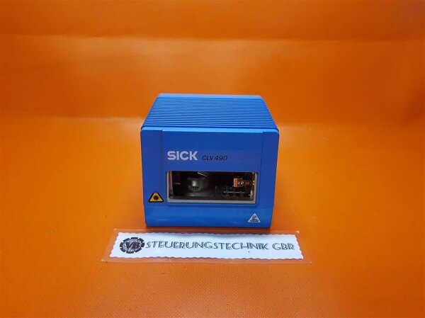 Sick CLV 490 Barcode Scanner  CLV490-0010 / *V107 - SW: V5.20