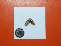 SKF swivel screw joint 455-546-048-VS / M6 cone / NBR