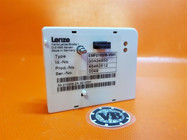 Lenze LECOM A/B Kommunikationsmodul Type: EMF2102IB-V001 33.2102IB.2A.32.V001