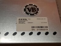 KEBA frequency inverter CDA32.004, C3.7 / *FW: V3.70-03