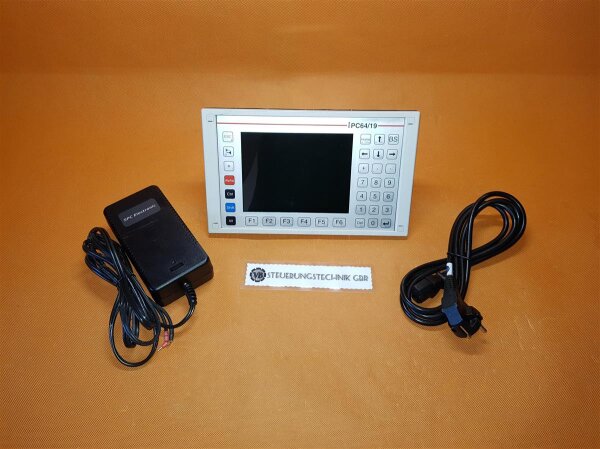 Compact flat panel industry-PC with full VGA display Typ: IPC64/19