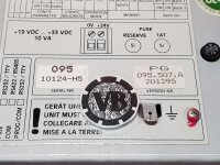 LAUER PCS 095 control panel /  *Vers.:PG095.507.A