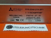 Schaffner Netzfilter Type: FFR-E540-27A-SF1  / *FS5710-27-07