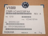 YASKAWA V1000  CIMR-VC4A0038FAA Type: VZA4015FAA - REV: A