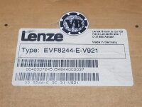 Lenze frequency converter EVF8244-E-V921  /  *33.8244-E.3C.31.V921  - 3,0 kW