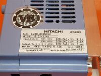 Hitachi Transistor Inverter Model: L200-002NFE2  - 0,2 kW