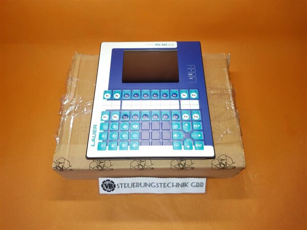 LAUER PCS 950 plus Bedienkonsole Version: XX 960.202.1 - XX 960.202.3