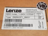 Lenze E82MV371_2B001  - 0,37 kW 8200 motec Frequenzumrichter