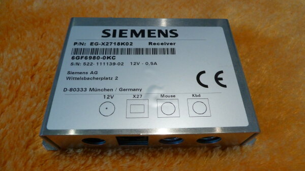 Siemens SIEMENS AUTOMATION, controls 6GF6980-OKC