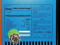 Stöber FDS  frequency converter Type: 1040B