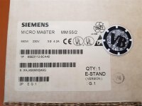 Siemens Micromaster MM55/2 6SE3112-8CA40 Version:G.1