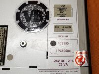 LAUER / WIFAG Operator Panel Typ: PCS950 / *Version: PG 950.103.0