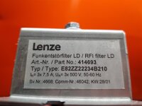 Lenze Funkentstörfilter LD/RFI filter LD Type: E82ZZ22234B210  / 414693