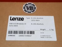 Lenze Bedienpanel Type: EL 105 m Monforts 3251-003  -  P/N: 3269-0001