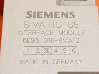 Siemens Simatic S5 Interface Module 6ES5 316-8MA12 E-Stand:03