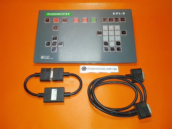 Gildemeister control keyboard / control panel EPL-2 /  *G20-0061 Incl. accessories