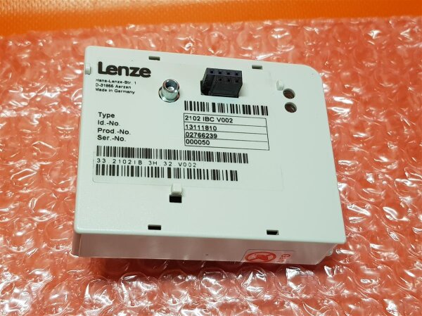 2102IBCV003 Lenze Kommunikationsmodul   LECOM LI   Type 2102 IBC V003 