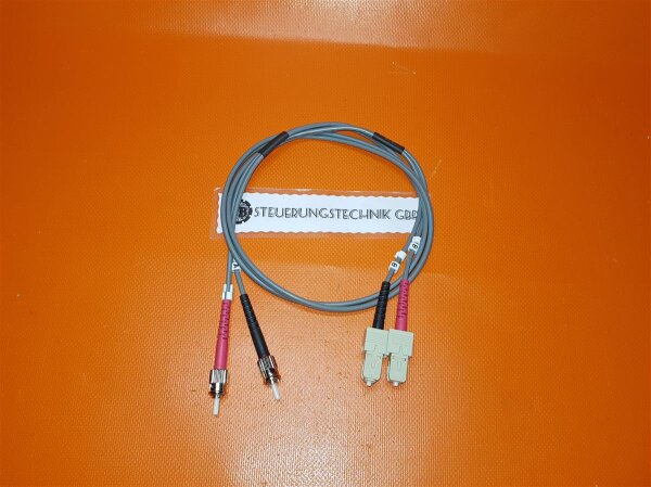 Glasfaser Optical Cable Plus Corning 50/125µm 1.0 m ST/SC Patchkabel LWL