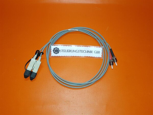 Glasfaser Optical Cable 62,5/125µm Easy Strip ST/SC 2.0 m Patchkabel LWL
