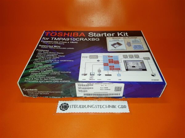 Toshiba Starter Kit for TMPA910CRAXBG  *BMSKTOPASA910 (DCE) Inkl. Zubehör
