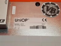 UniOP Operator Interface Panel Display Keyboard Model: ET-F /  *Part.Nr: 6ZA979-3