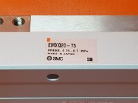 SMC  Pneumatisches Kompaktschlitten Type: EMXQ20-75 / *Press. 0,15-0,7 MPa
