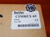BEIJER Operator Panel Name: Cimrex 69  / *Type: 04411