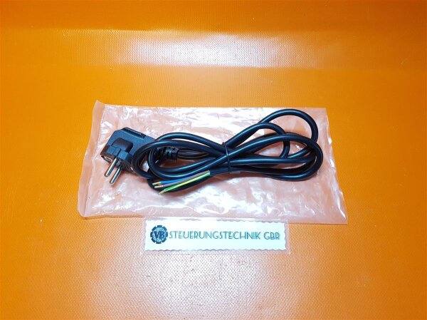 I Sheng IEC power cable Shuko power cable angled 1.60m / single core cable strands