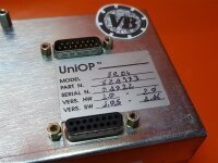 UniOP KDP 01A Control Panel Model: ER04 / Part.Nr: 6ZA973 / HW 2.0-2.0 / SW 2.05-2.76 - DEFECTIVE