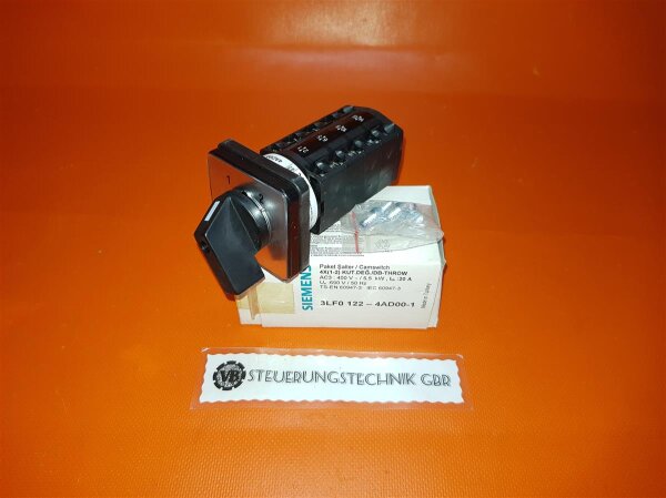 Siemens 3LF0 122 4AD00 1/ 3LF0 122-4AD00-1 / Package switch / Camswitch