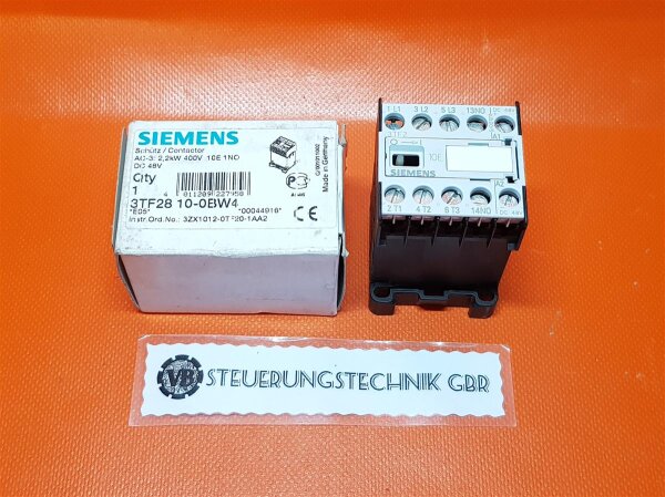 Siemens 3TF28 10-0BW4 Schütz / Contactor