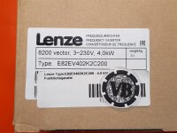 Lenze Frequency inverter Type: E82EV402K2C200  -  4,0 kW