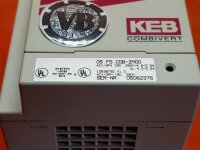 KEB F5 Combivert Inverter 05.F5.CDB-ZM00  -  0,37 kW