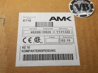 AMK Amkasyn Kompakteinspeisung Type: KE 10 / *V03.01
