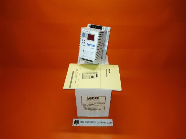 Lenze frequency converter Type: ESMD371W2SFA000XX2A10  - 0,37 kW