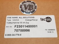 Tecsis Anzeige/Range Type: NG/DIA  / *F23011450001