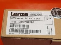 Lenze frequency inverter Type: E82EV222K2C  / E82EV222_2C  - 2,2 kW