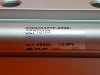 SMC Pneumatic zylinder CDQ2A32TF-030Z-CEP10103  / *Max. Press. 1.0 MPa
